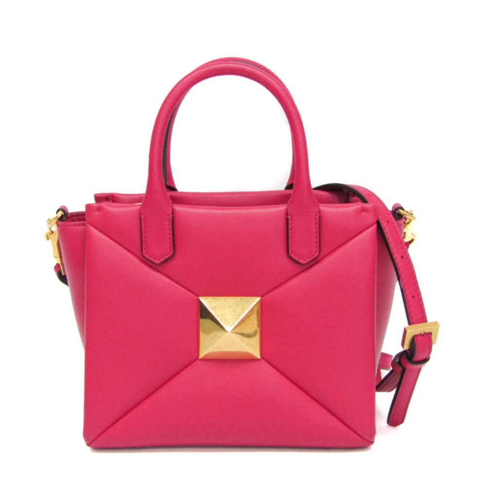 Valentino Garavani One Stud Top Handle Leather Small